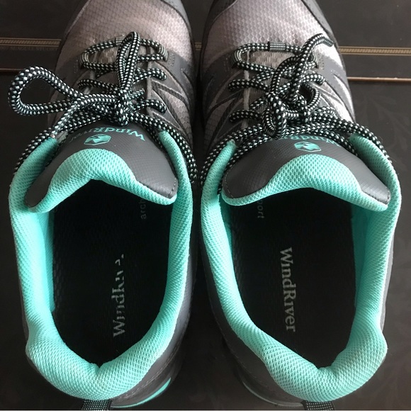 WindRiver Women's Tarantula Anti-Slip Low Cut Hiking Shoes Green/grab - Picture 4 of 7